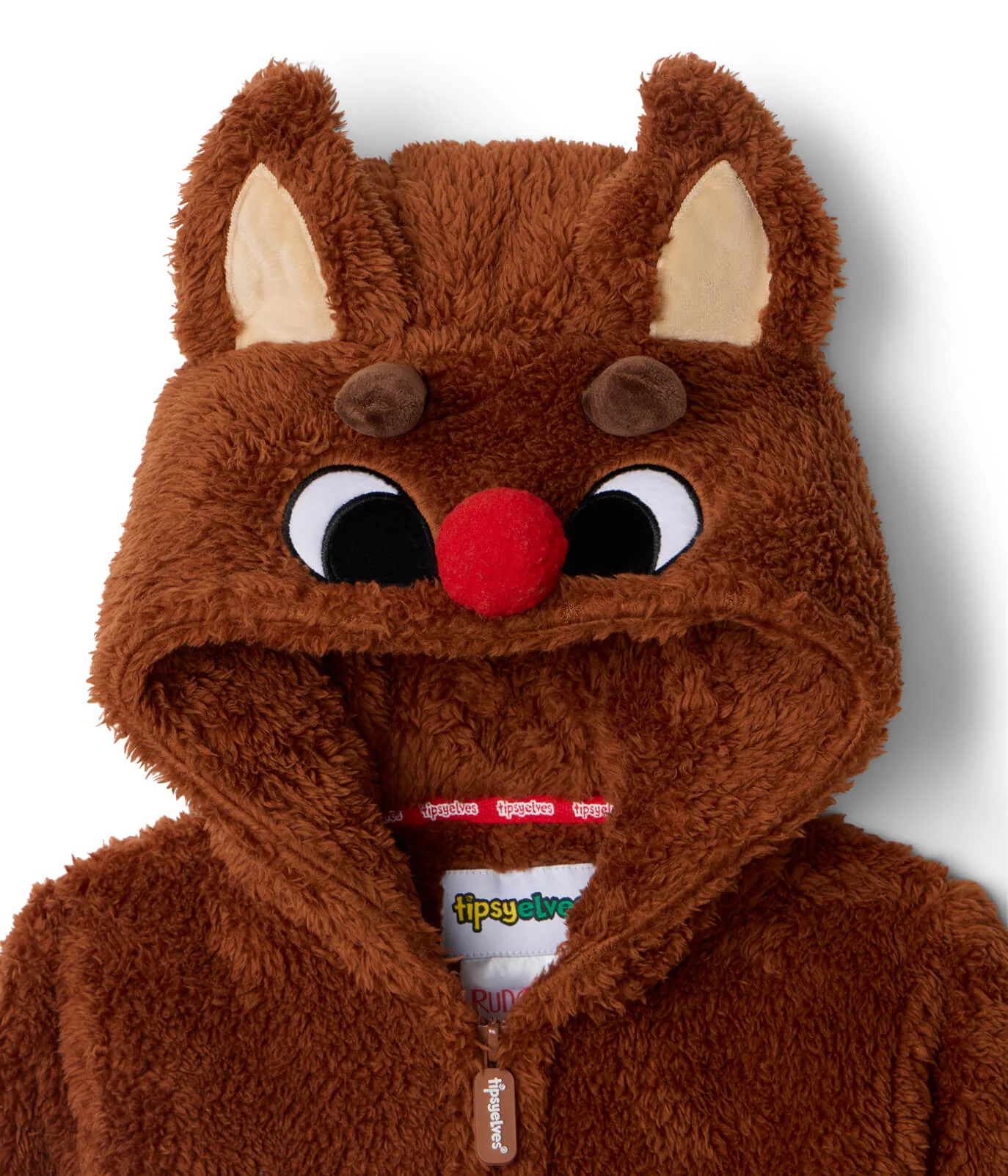 Baby Boy's Rudolph Sherpa Jumpsuit - Image 3