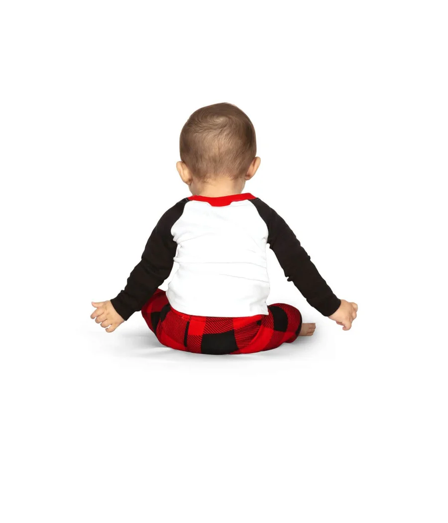 Baby Boy's Team Santa Crew Neck Pajama Set - Image 3