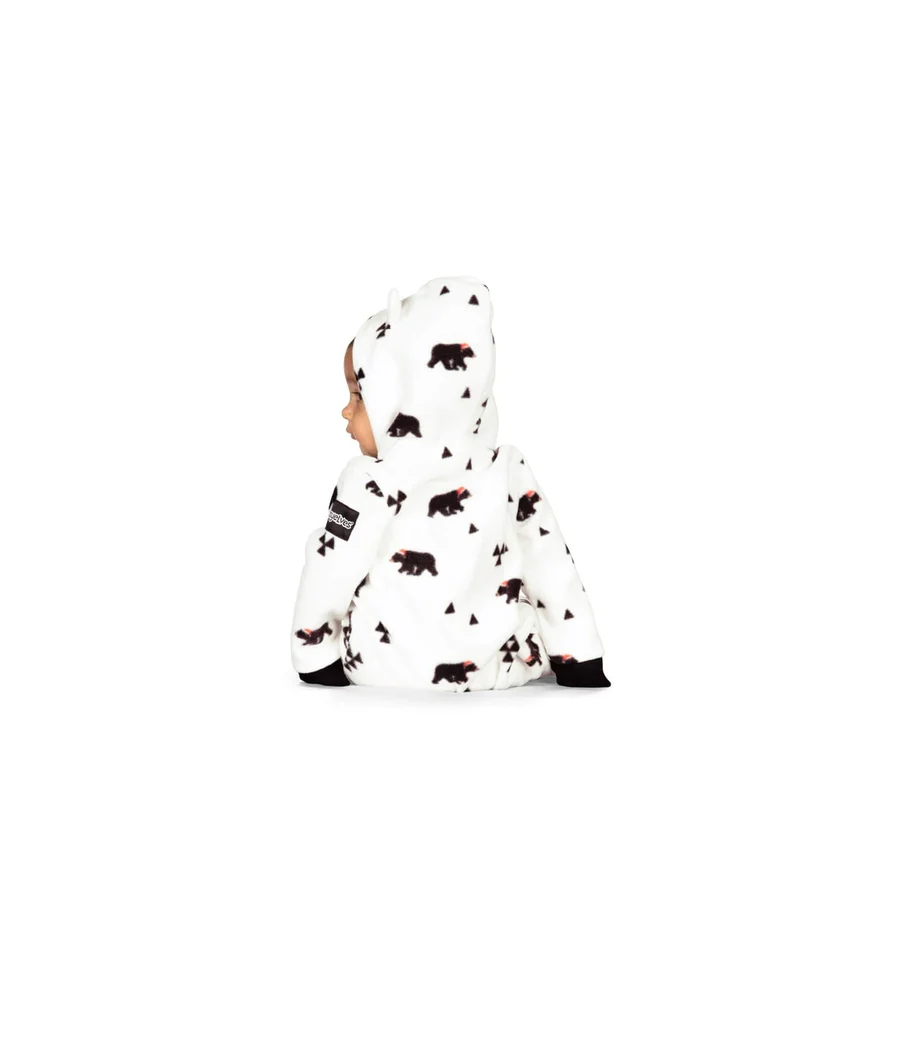 Baby Boy's Beary Christmas Jumpsuit - Image 3
