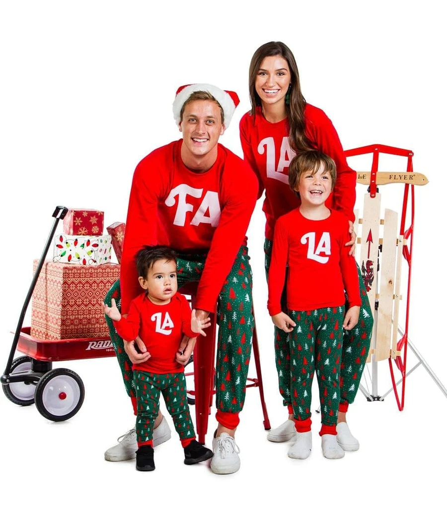 Baby / Toddler Fa La La Pajama Set - Image 2