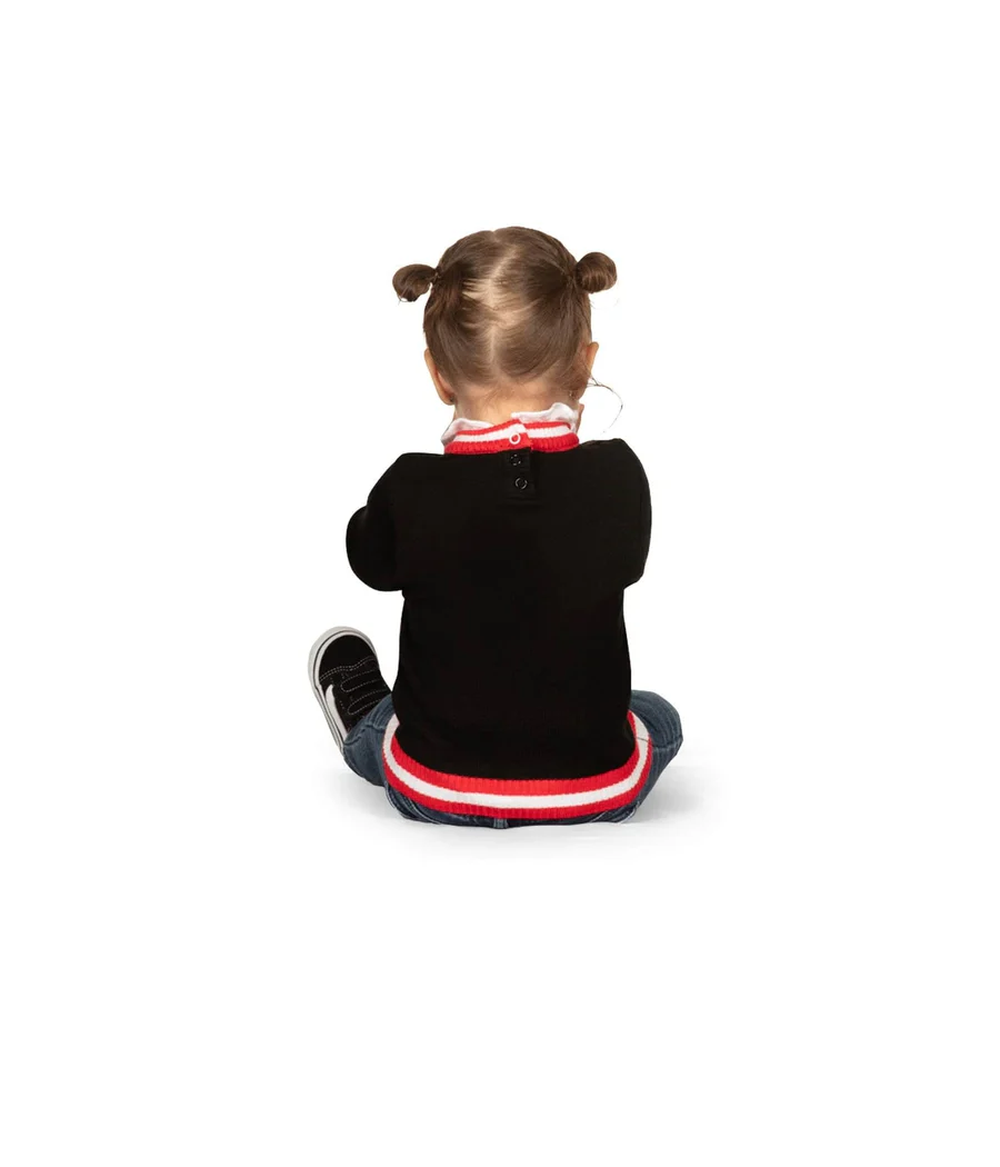 Baby Girl's Ask Your Mom Ugly Christmas Sweater - Image 3