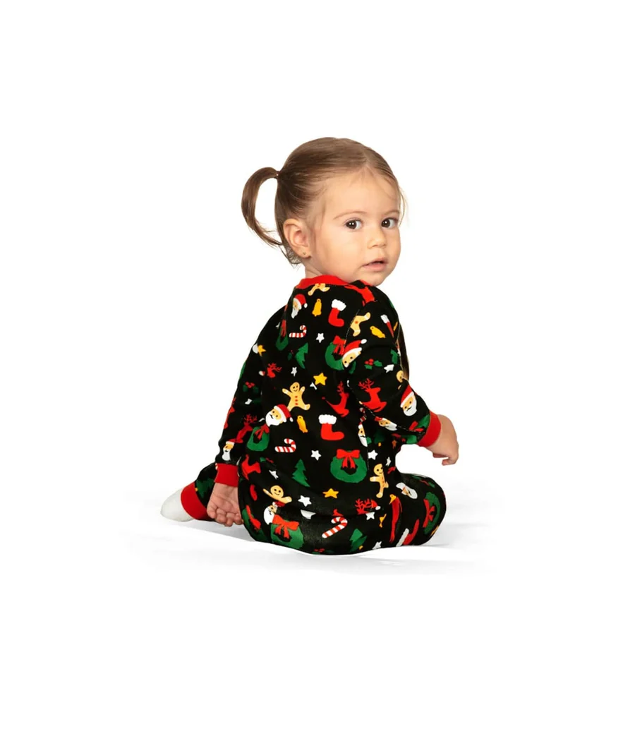Baby Girl's Cookie Cutter Crew Neck Pajama Set - Image 3