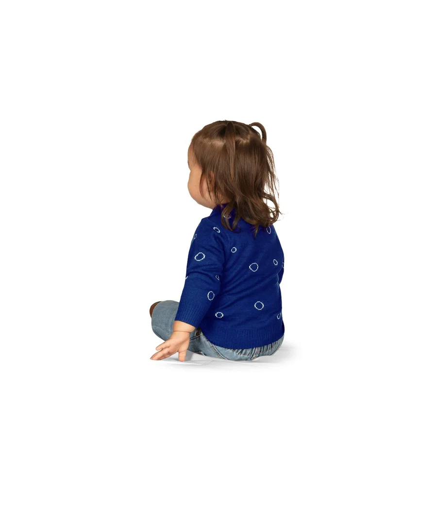Baby Girl's Sea Sleigher Ugly Christmas Sweater - Image 3