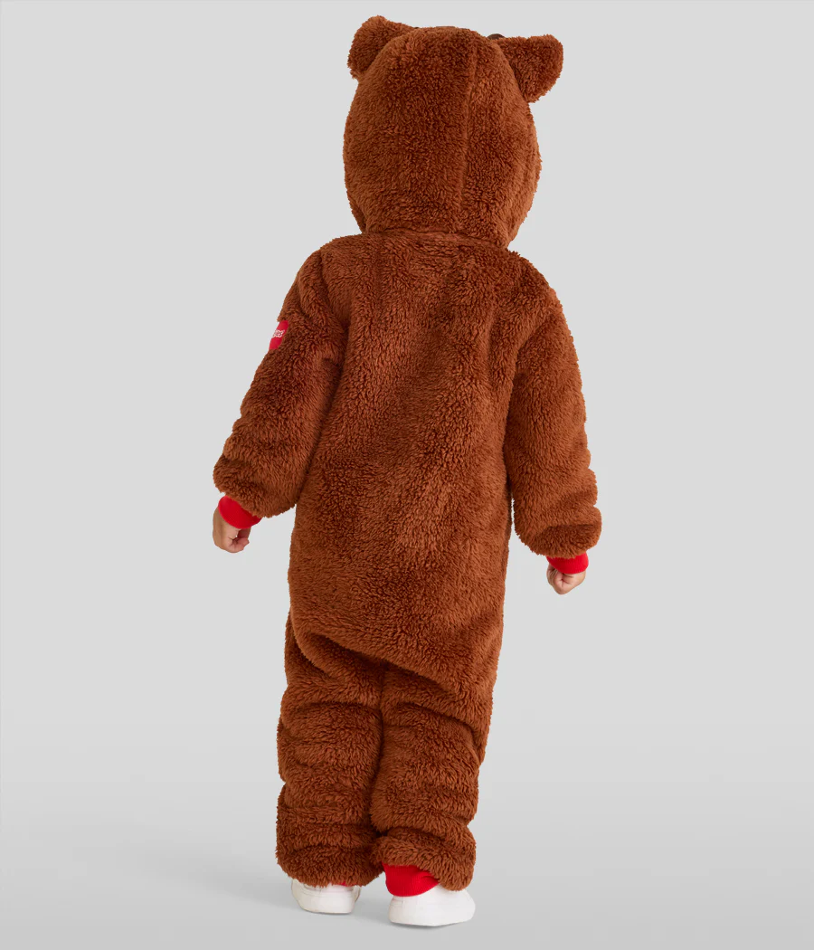 Baby Girl's Rudolph Sherpa Jumpsuit - Image 2