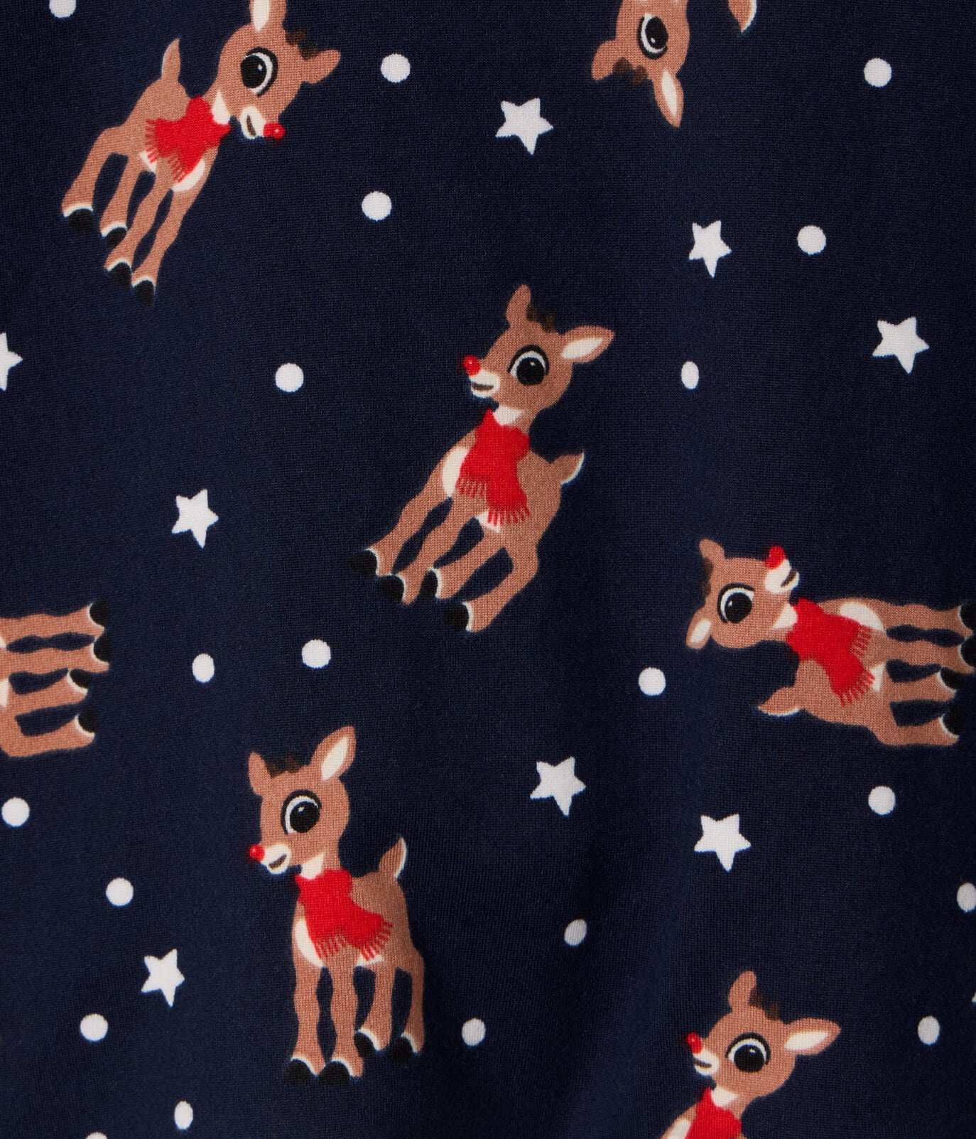 Toddler Boy's Rudolph Lapel Pajama Set - Image 5