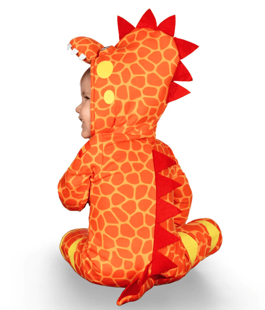 Baby Girl's T-Rex Dinosaur Costume - Image 2