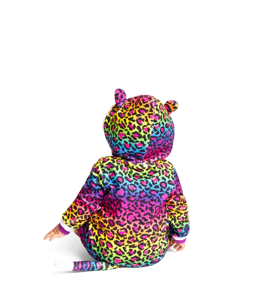 Baby Girl's 90's Leopard Costume - Image 2