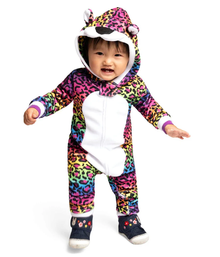 Baby Girl's 90's Leopard Costume - Image 3