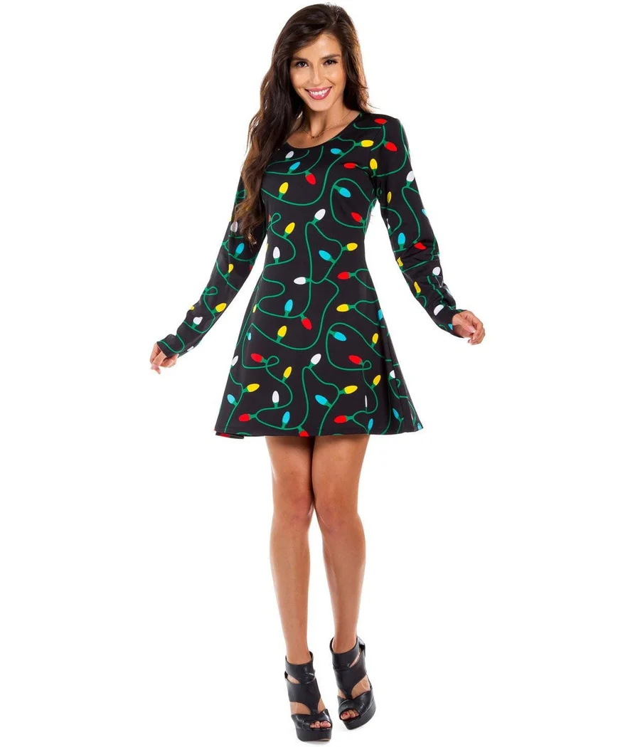 Women's Twinkle Lights Dress - Image 3