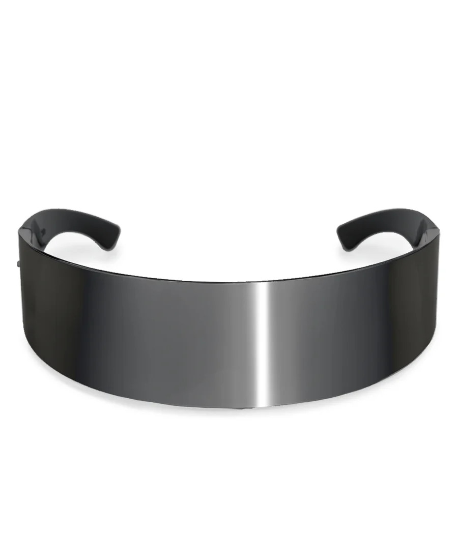 Spaced Out Black Cyclops Sunglasses - Image 4