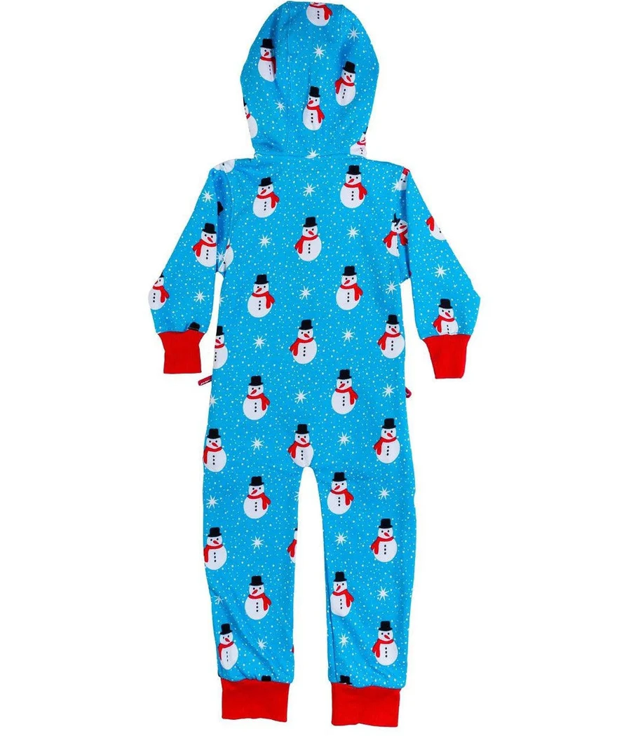 Baby / Toddler Snowman is an Island Jumpsuit - Image 2