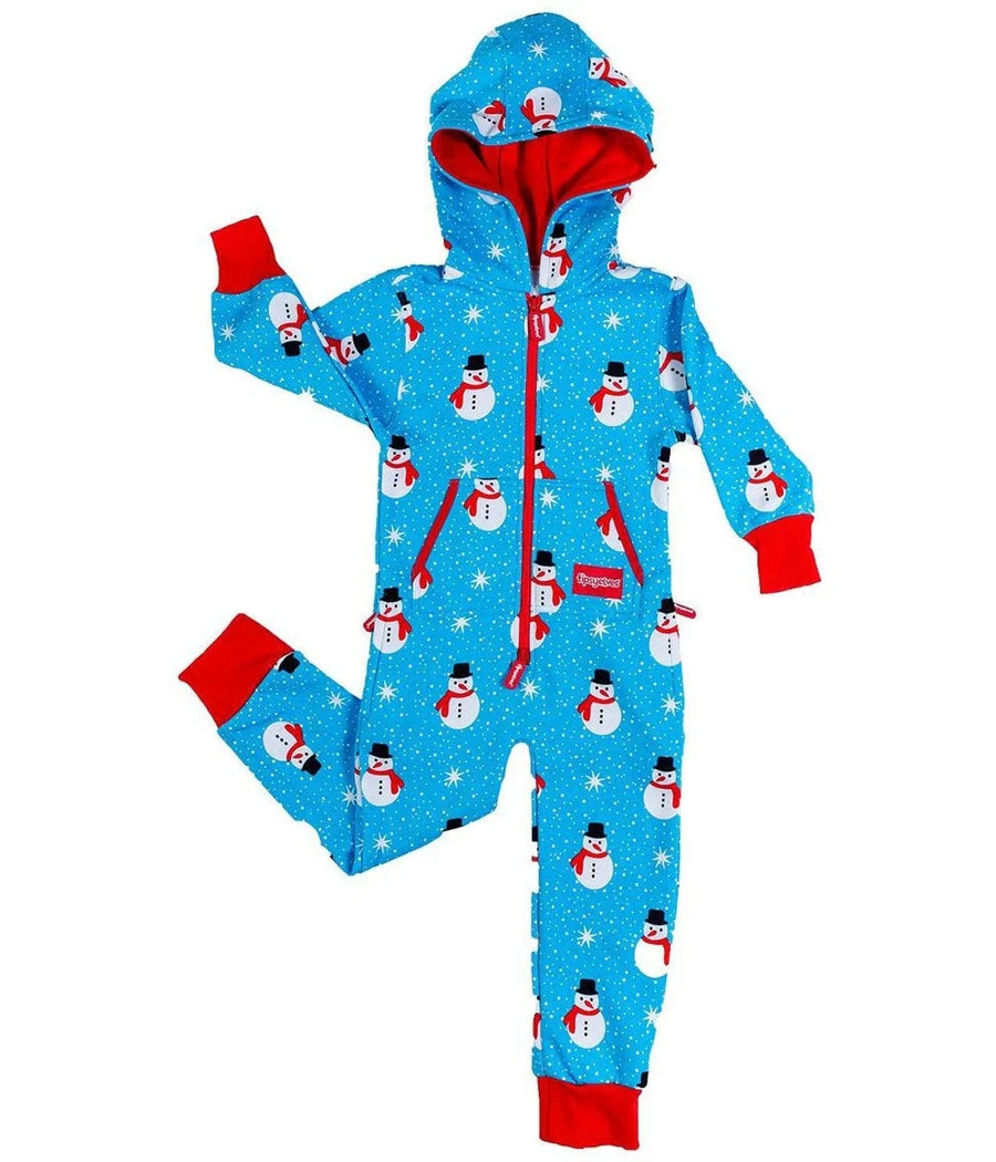 Baby / Toddler Snowman is an Island Jumpsuit - Image 3