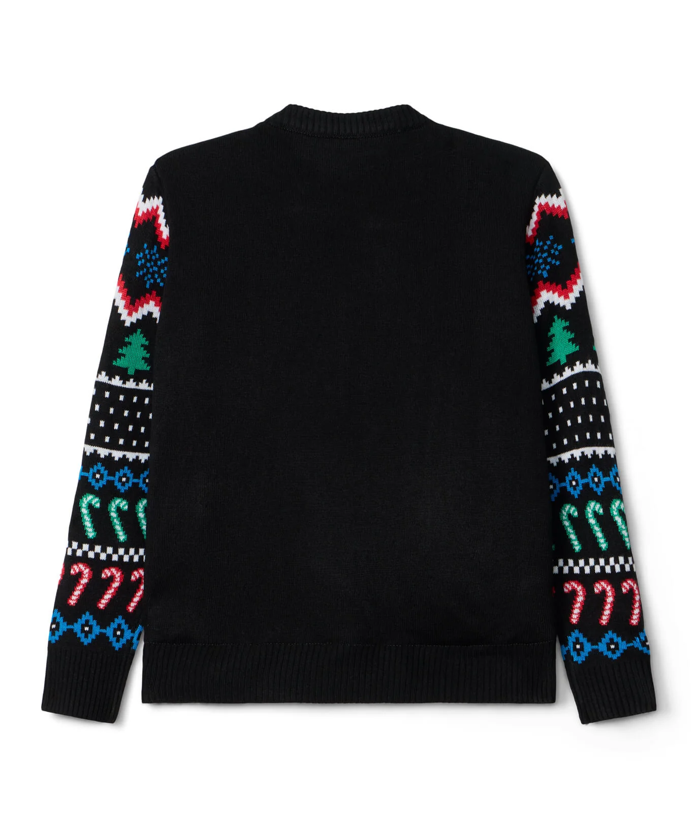 Boy's Fair Isle Rudolph Light Up Christmas Cardigan Sweater - Image 3