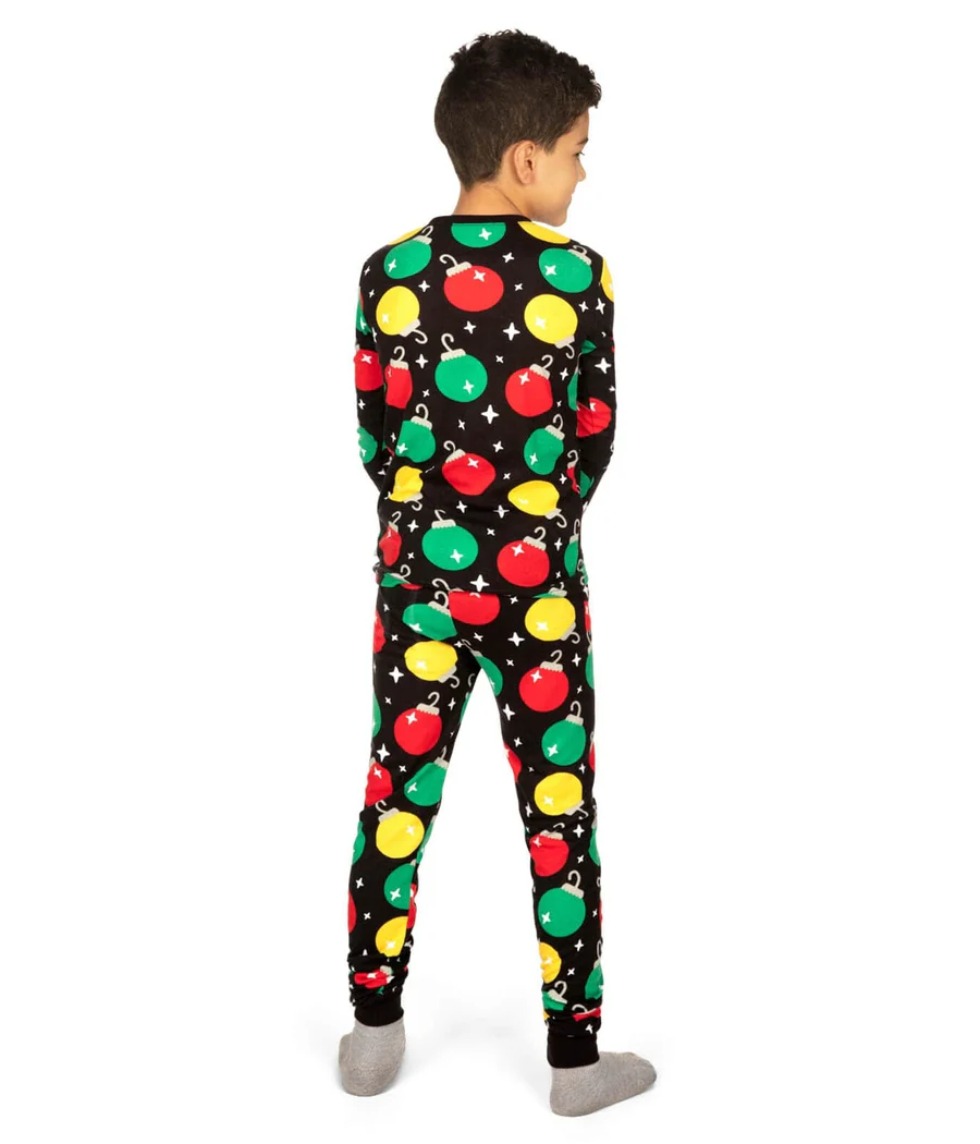 Boy's Ornaments Pajama Set - Image 2