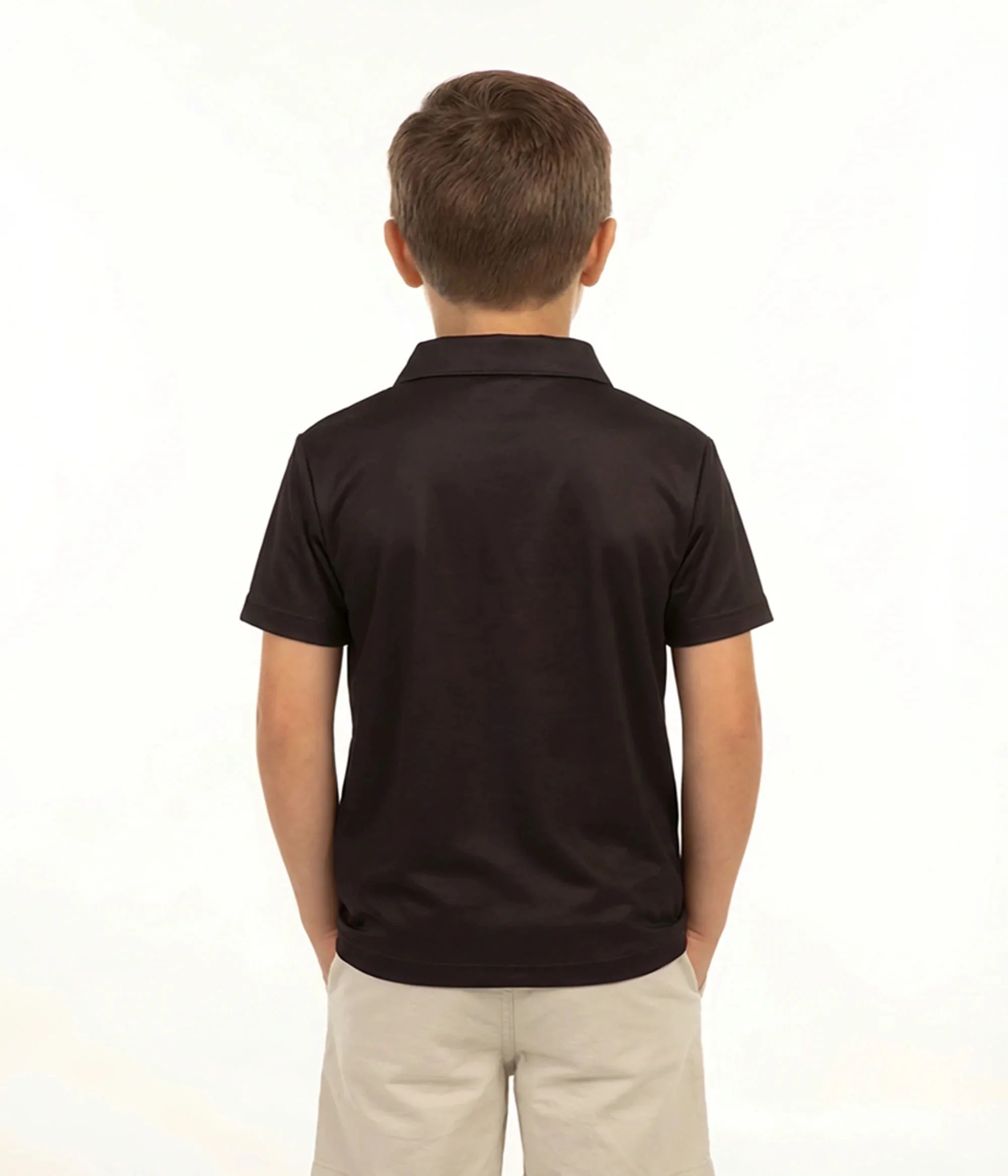 Boy's Tuxedo Golf Polo - Image 2