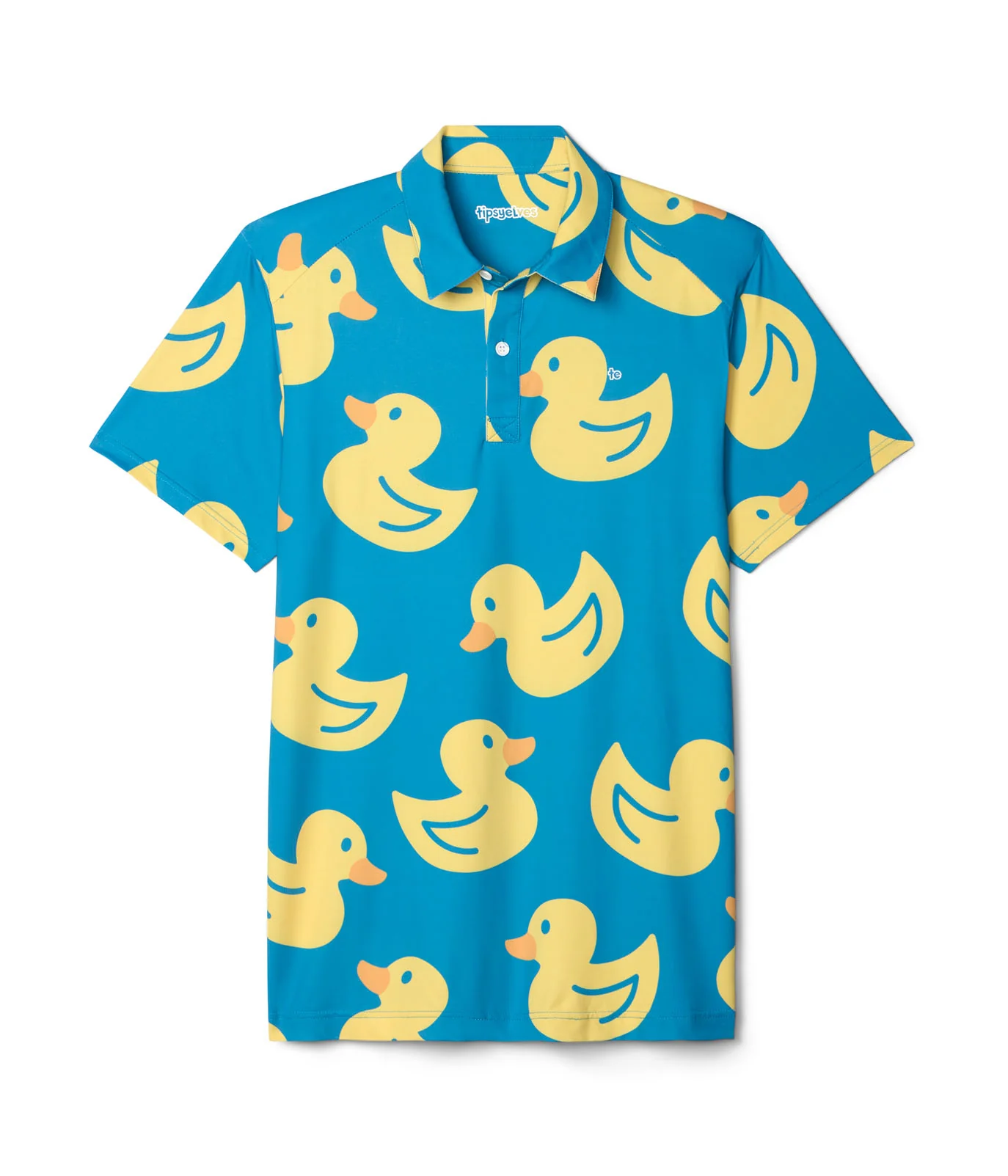 Boy's Duckin' Around Golf Polo - Image 3