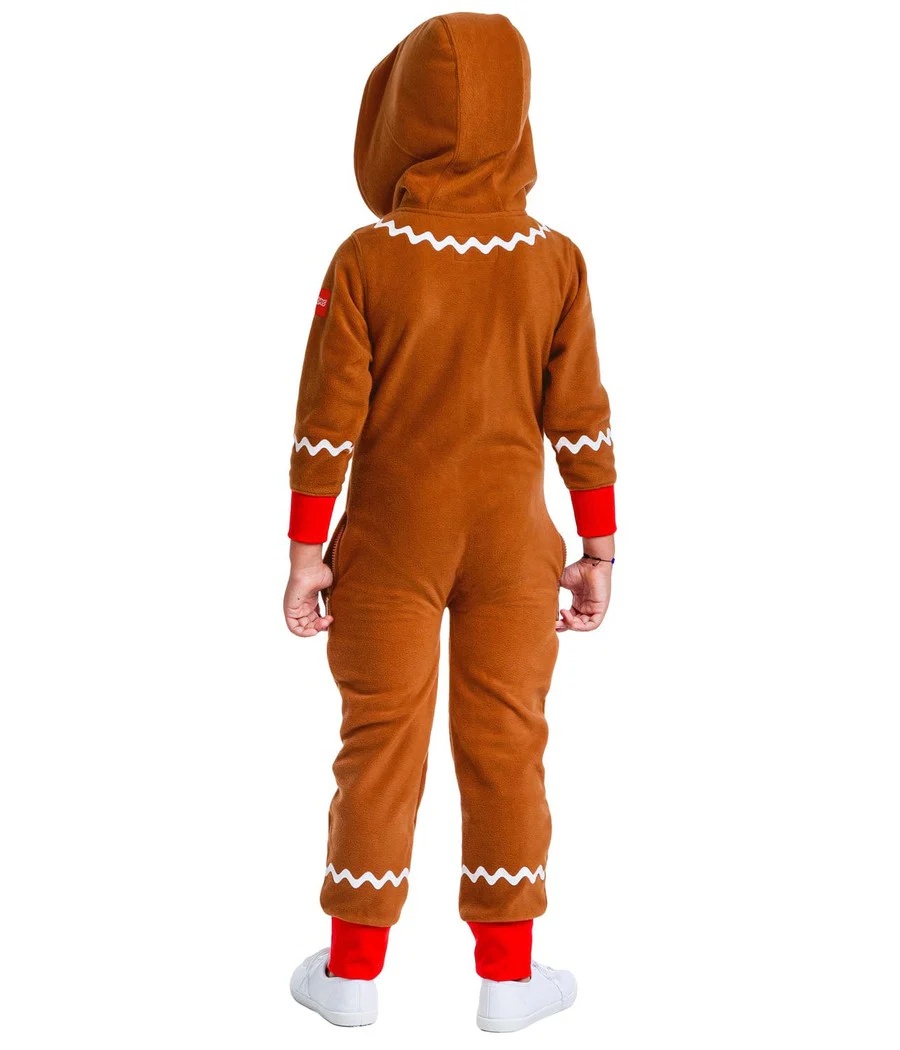 Boy's Gingerbread Jumpsuit - Image 2