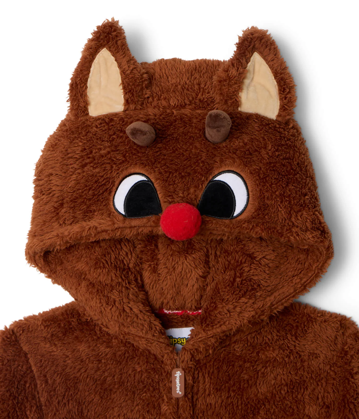 Boy's Rudolph Sherpa Jumpsuit - Image 3