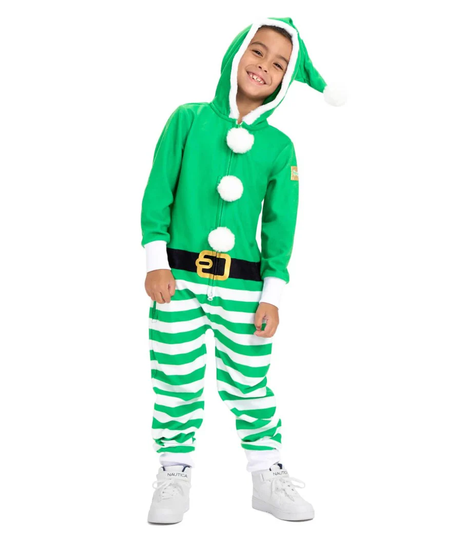 Boy's Elf Jumpsuit - Image 2