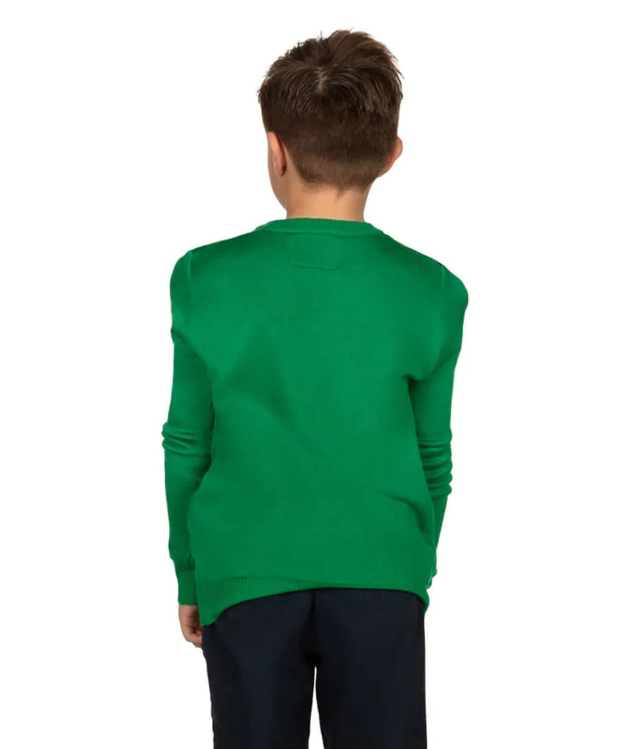 Boy's Pizza Tree Sweater - Image 2