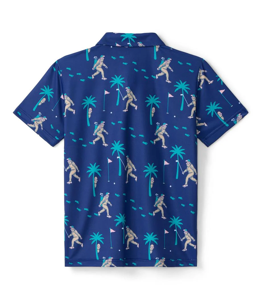Boy's Bigfoot Bogey Golf Polo - Image 2