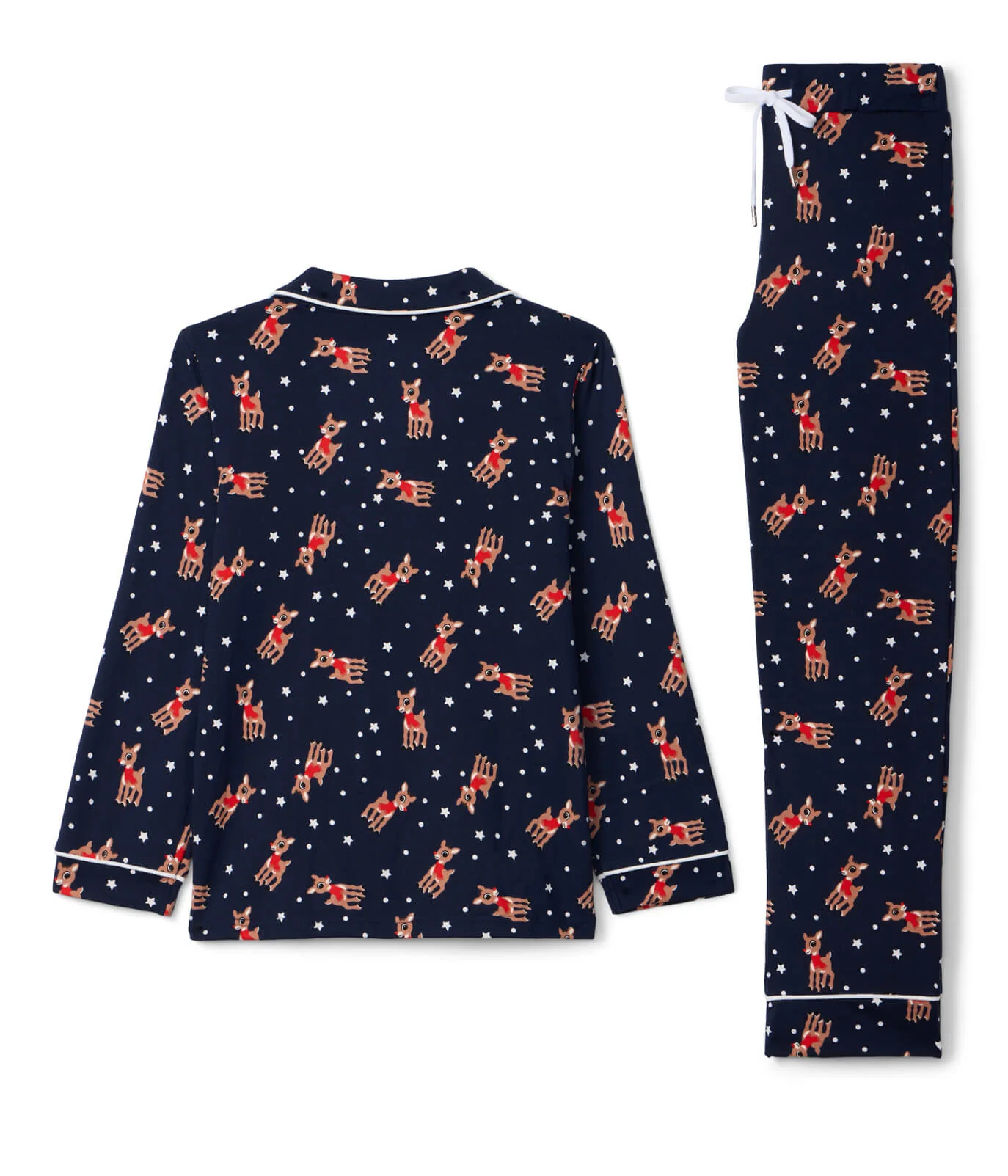 Boy's Rudolph Lapel Pajama Set - Image 4