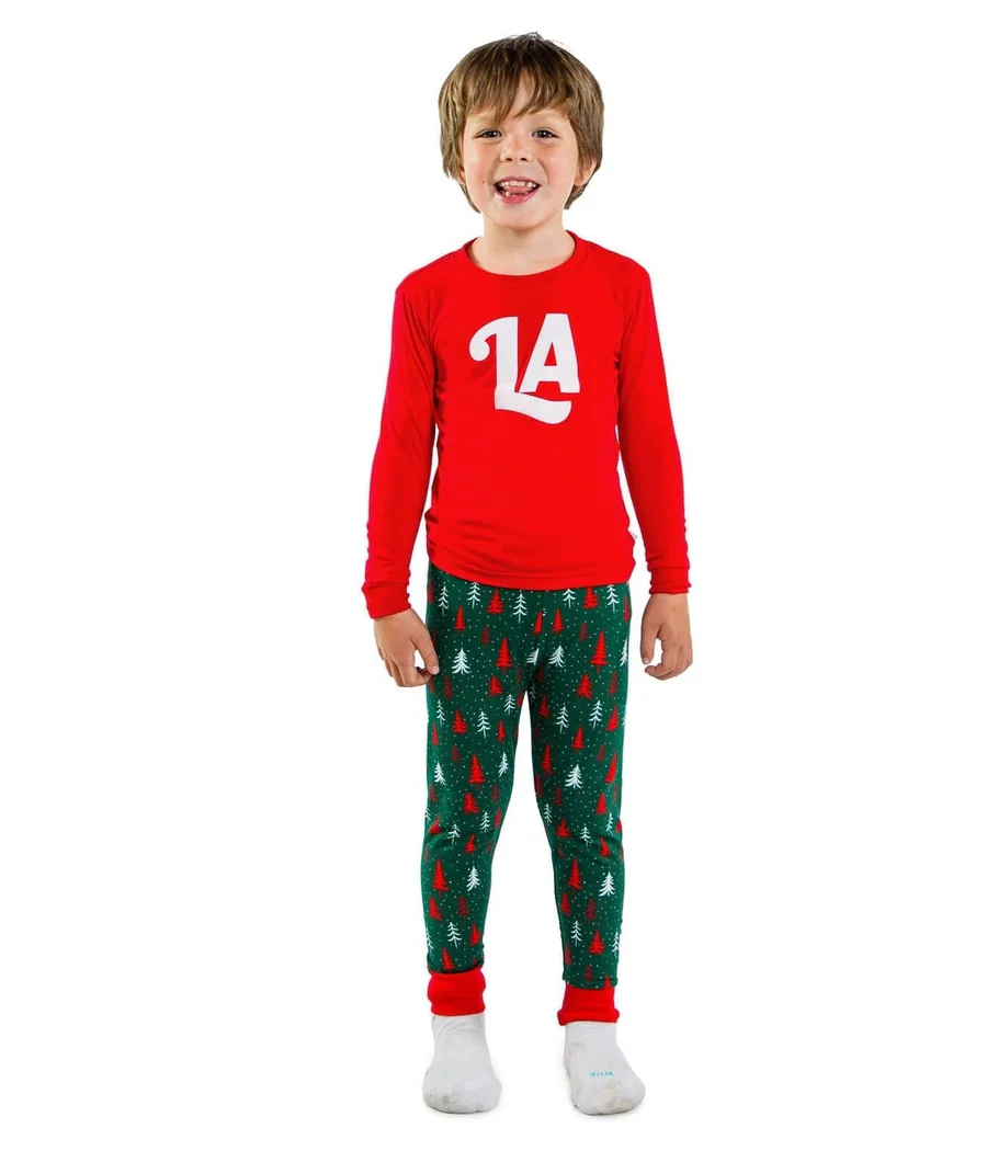 Boy's Fa La La Pajama Set