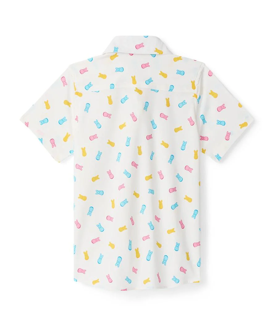 Boy's PEEPS® Party Peeple Button Down Shirt - Image 3