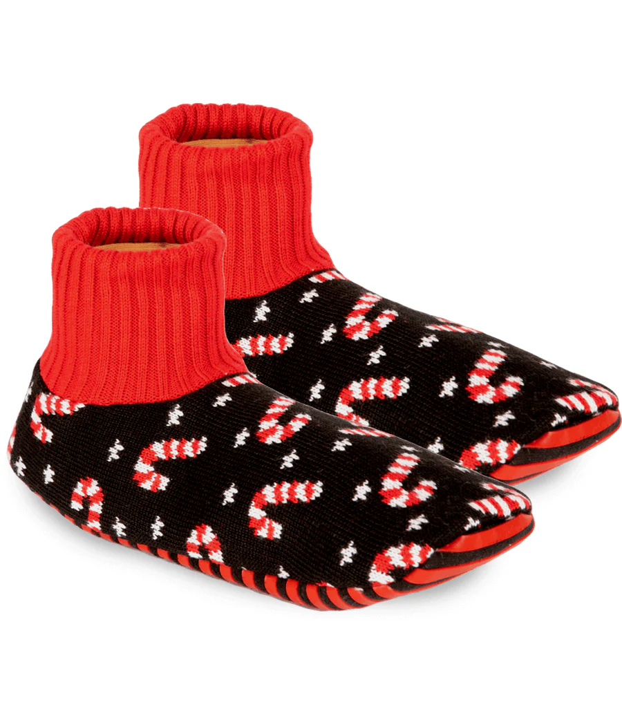 Candy Cane Lane Slipper Socks - Image 4