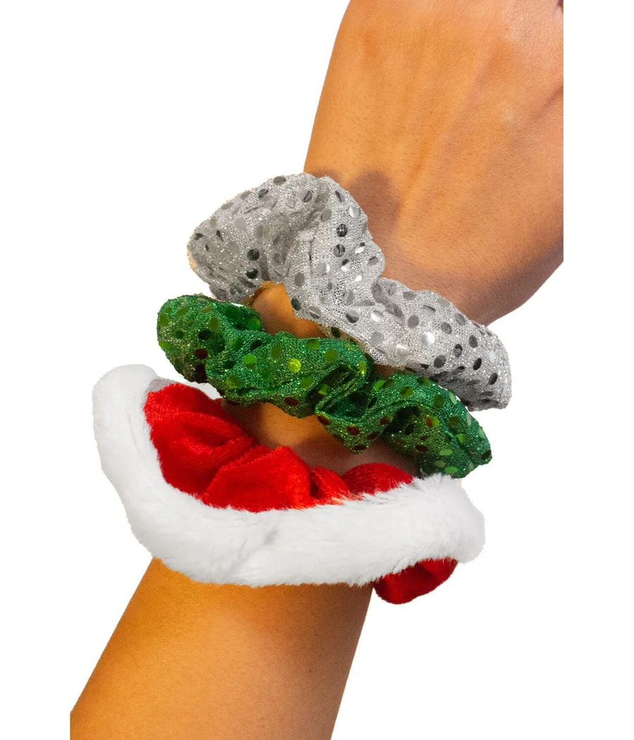 Christmas Scrunchies (3-Pack) - Image 2