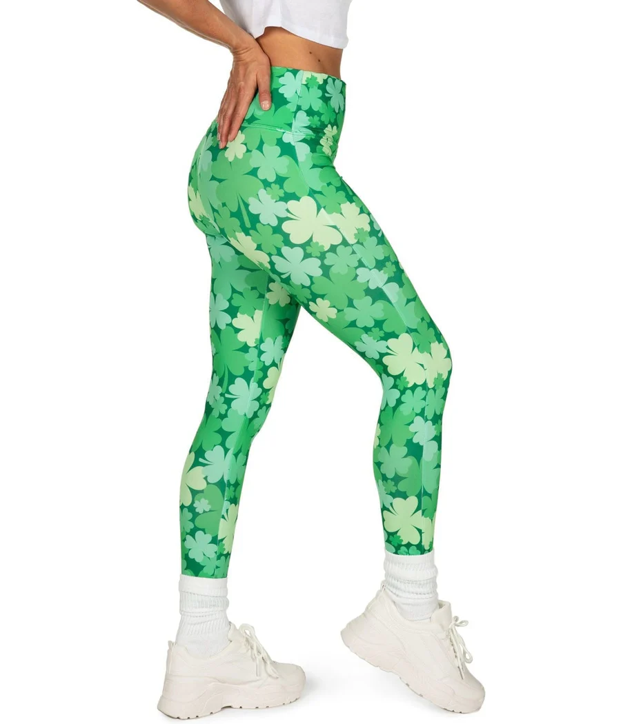 Clover Field High Waisted Leggings - Image 3