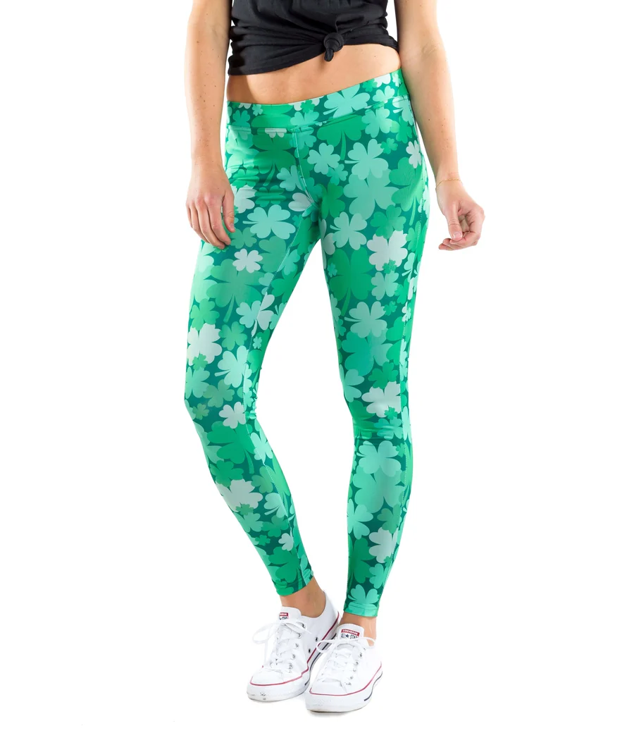 Clover Field High Waisted Leggings - Image 4