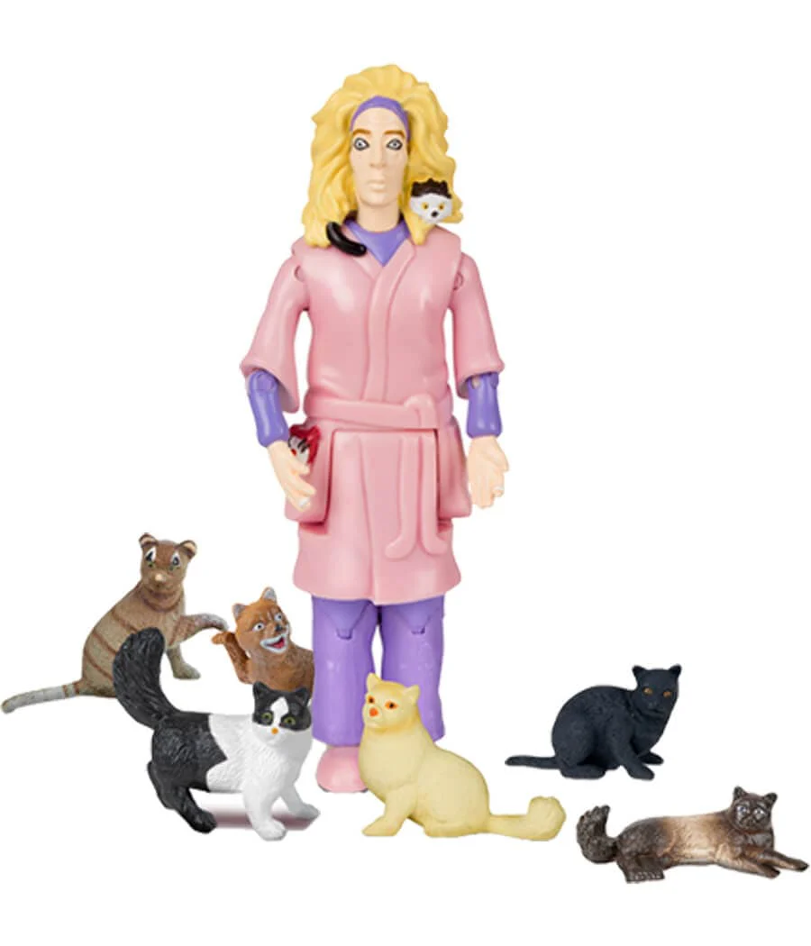 Crazy Cat Lady Figure - Image 2