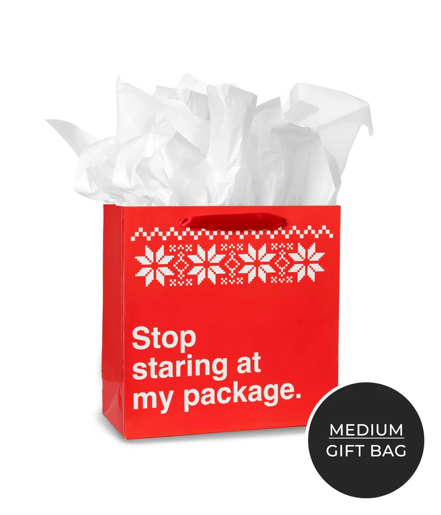 Funny Christmas Gift Bags - Set of 6 - Image 3