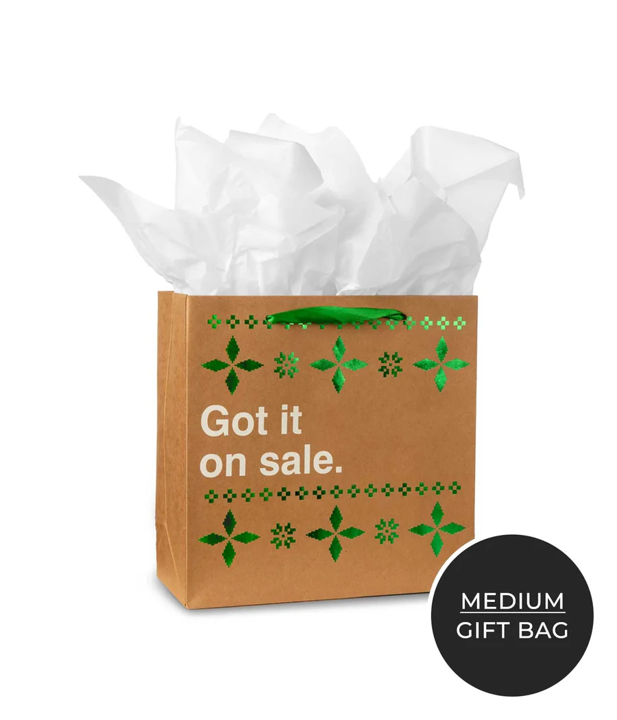Funny Christmas Gift Bags - Set of 6 - Image 5