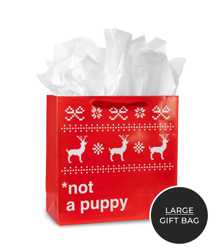 Funny Christmas Gift Bags - Set of 6 - Image 6