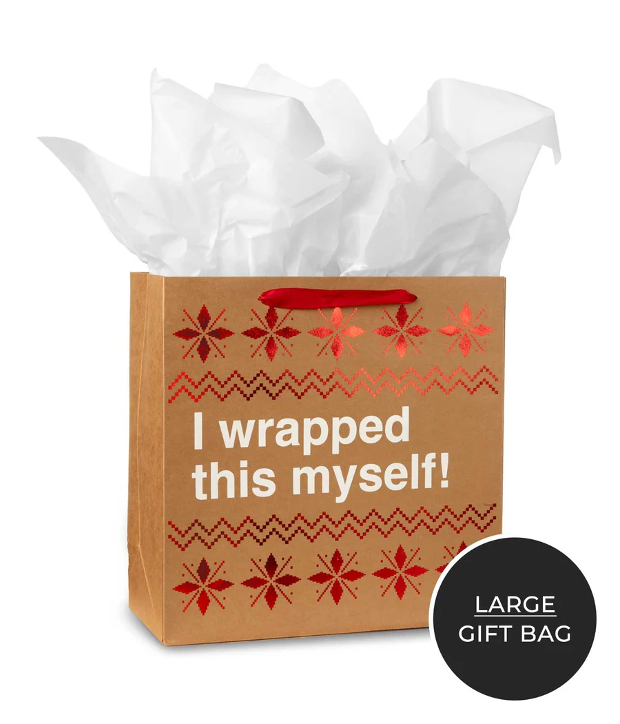 Funny Christmas Gift Bags - Set of 6 - Image 8