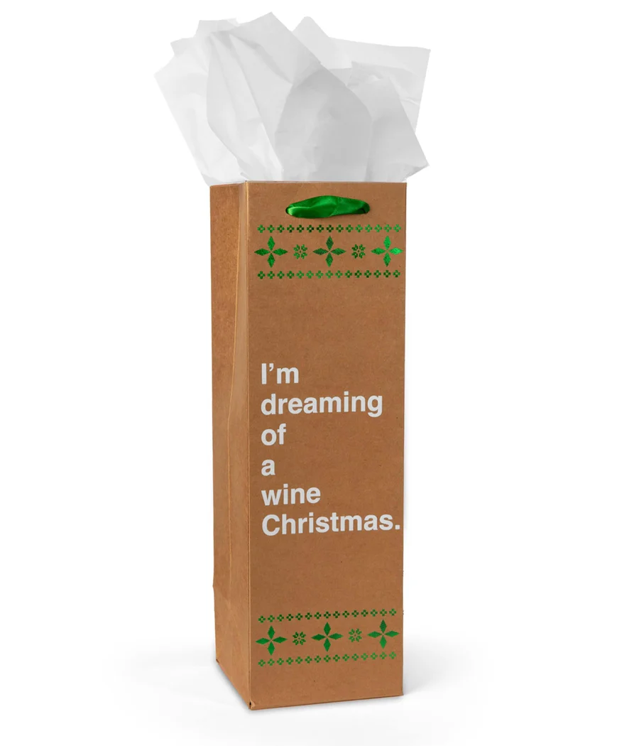 Funny Christmas Wine Gift Bags - Set of 6 - Image 7