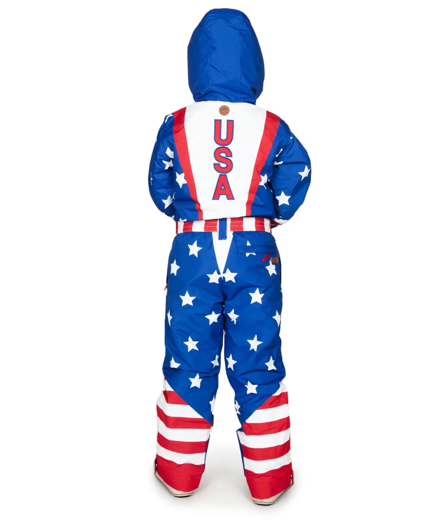 Girl's Americana Snow Suit - Image 2