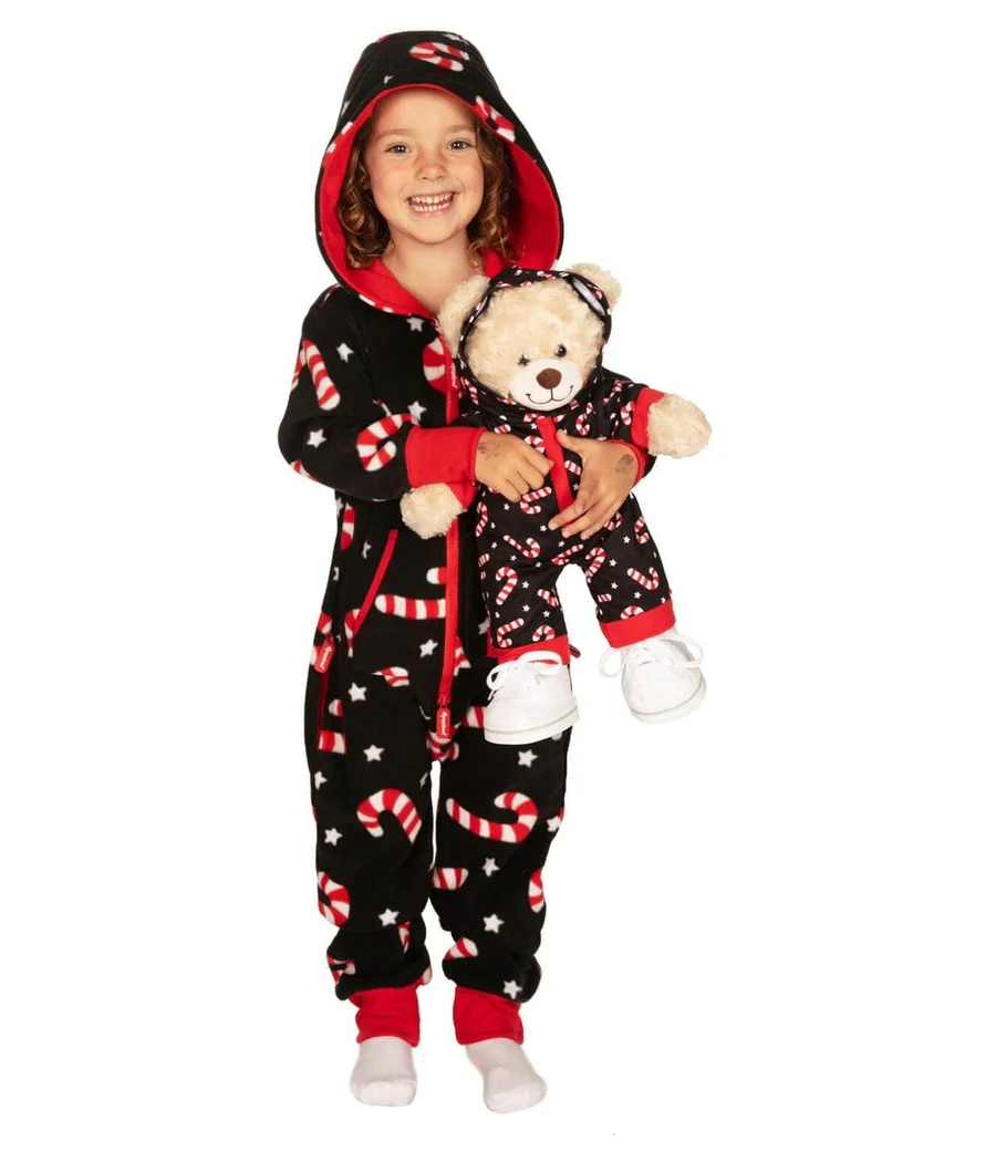 Girl's Candy Cane Lane Jumpsuit - Image 2