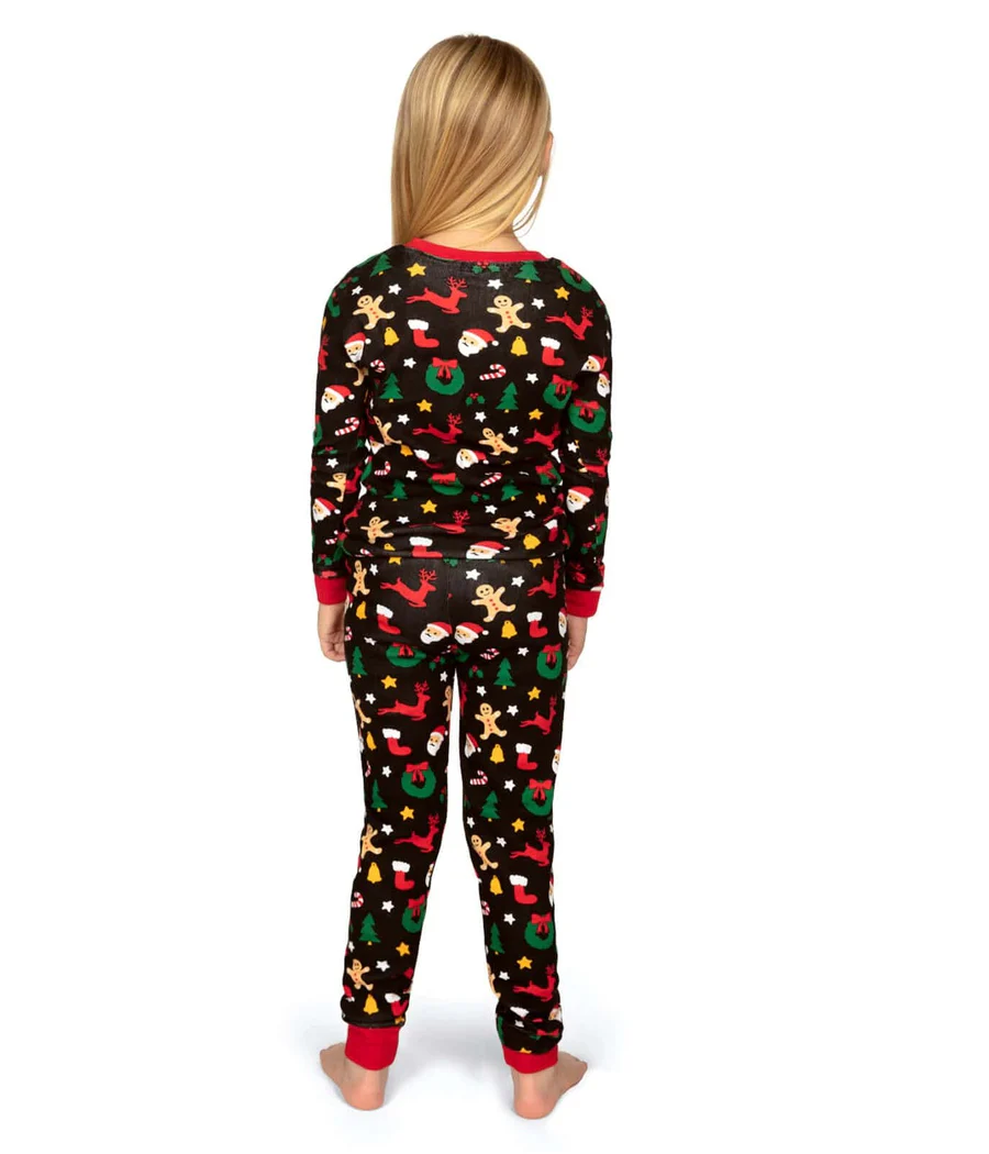 Girl's Cookie Cutter Crew Neck Pajama Set - Image 2