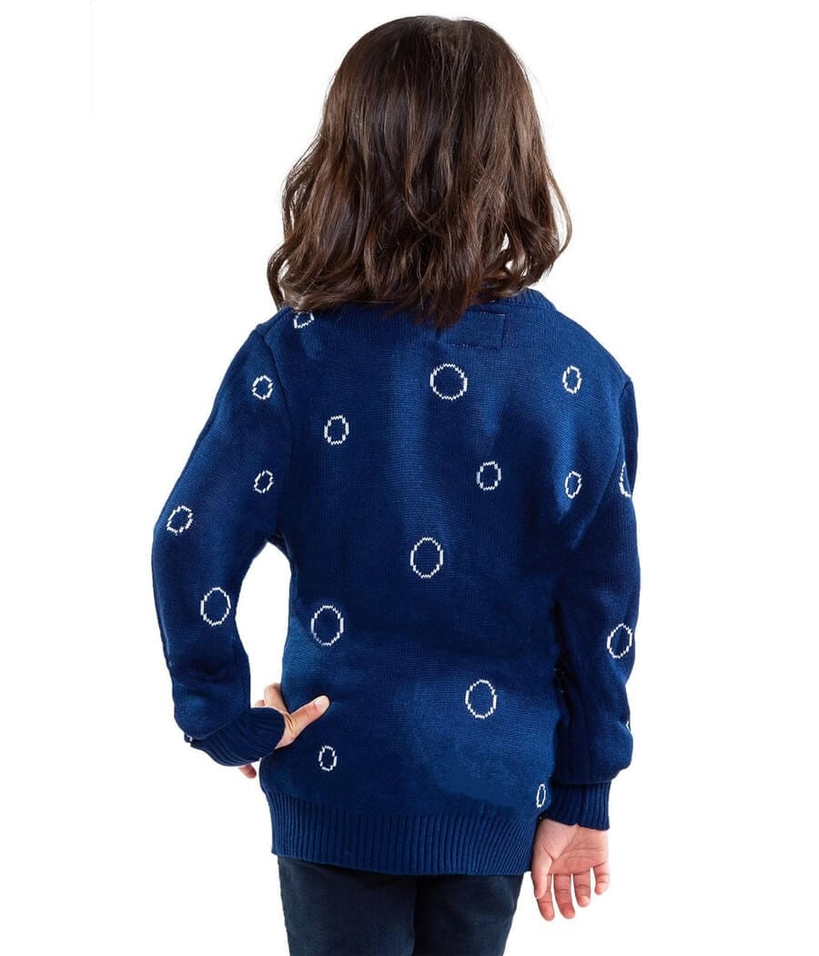 Girl's Sea Sleigher Ugly Christmas Sweater - Image 2