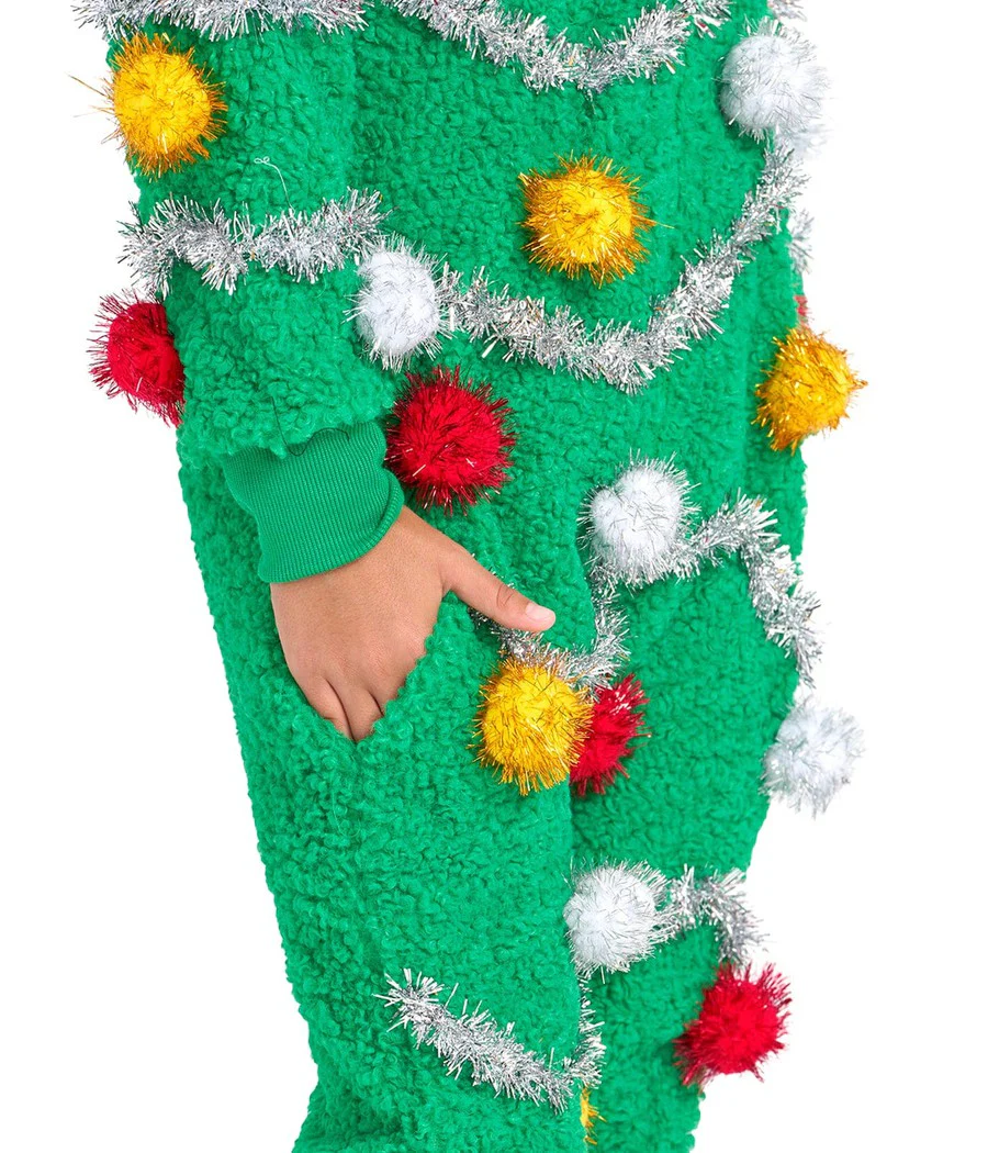 Girl's Oh Christmas Tree Jumpsuit - Image 3