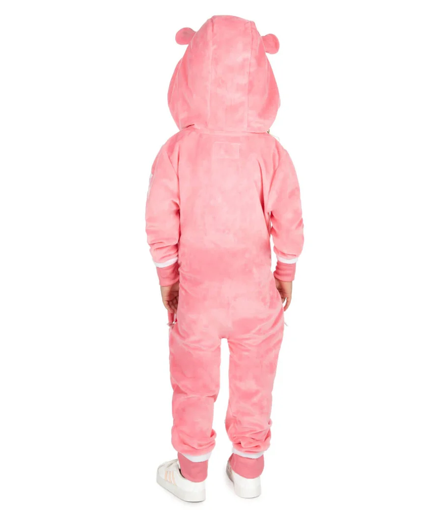 Girl's 80's Cartoon Bear Costume - Image 2