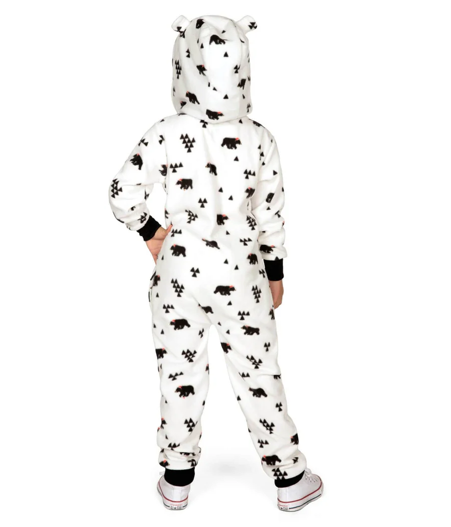 Girl's Beary Christmas Jumpsuit - Image 4