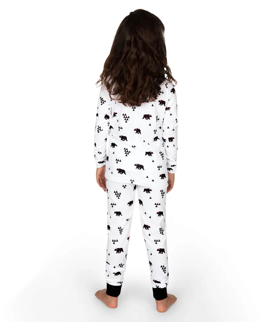 Girl's Beary Christmas Pajama Set - Image 2