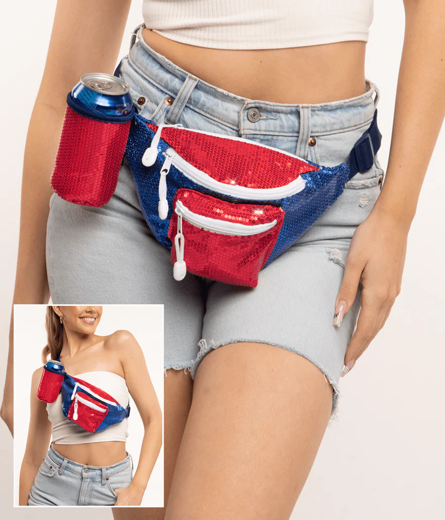 Rockets Red Glam Fanny Pack - Image 2