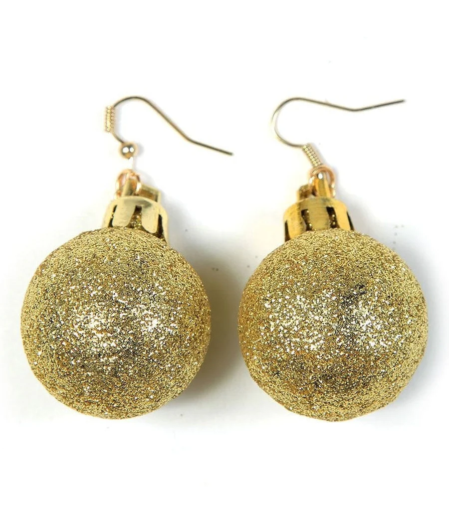 Glitter Ornament Earrings - Image 2