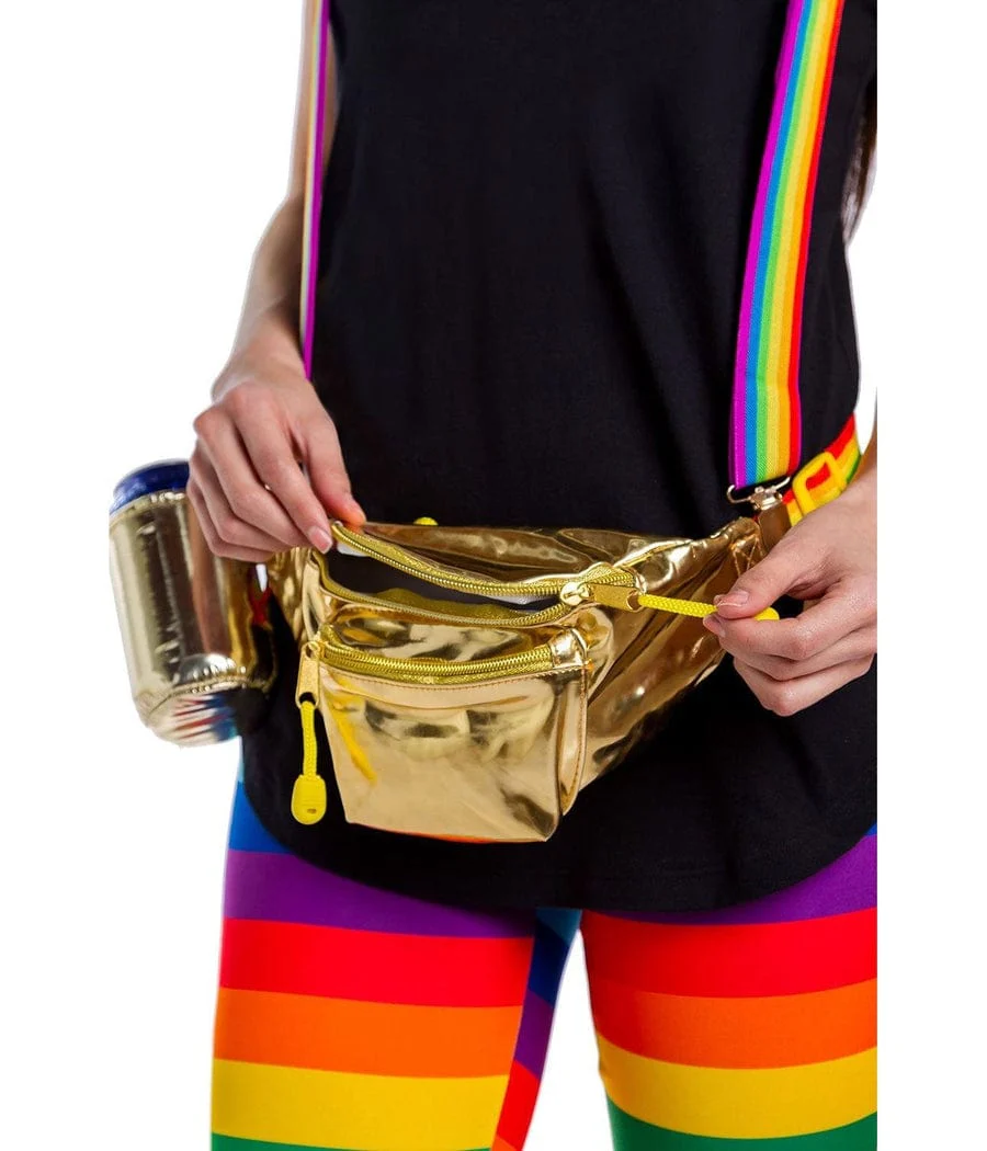 The Gold Rainbow Fanny Pack and Suspenders - Image 4