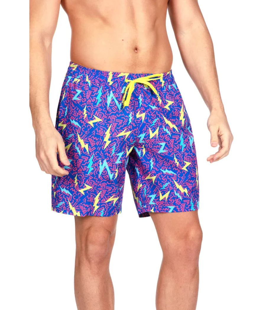 Grease Lightning Stretch Swim Trunks - 7.5" Inseam - Image 3